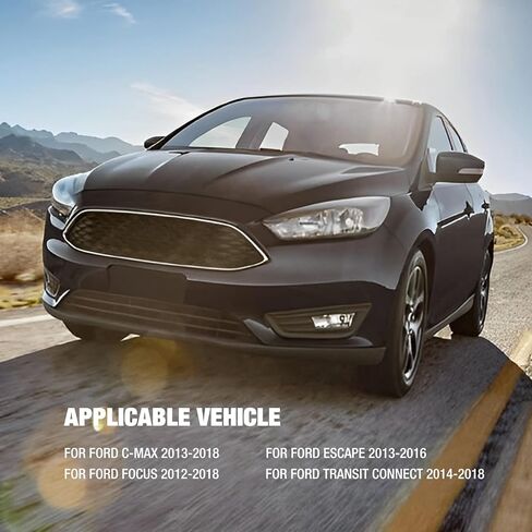 603-382 خزان خزان سائل التبريد مع غطاء متوافق مع Ford 2013-2018 C-MAX، 2013-2016 ESCAPE، 2012-2018 FOCUS، 2014-2018 TRANSIT CONNECT in Kuwait