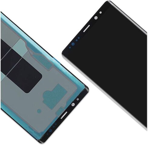 متوافق مع استبدال الشاشة الأصلية لهاتف Samsung Galaxy Note 8 (بدون إطار)، لهاتف Note 8 SM-N9500 ​​N950F/DS/W/U أجزاء تجميع محول رقمي لشاشة LCD تعمل باللمس، مع واقي شاشة + أدوات (أسود) in Saudi Arabia