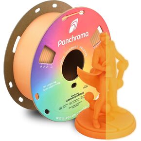 خيوط Polymaker Panchroma PLA، خيوط طباعة ثلاثية الأبعاد بألوان قوس قزح 1.75 مم، خيوط PLA للطابعات ثلاثية الأبعاد، تناسب معظم طابعات FDM ثلاثية الأبعاد، بكرة 1 كجم (2.2 رطل)