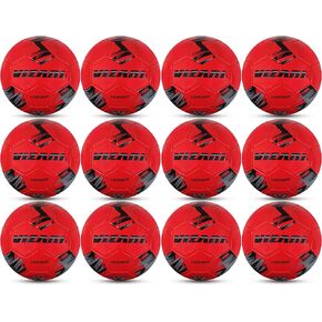 كرة القدم فيزاري فيرونا | كرة قدم خارجية بغطاء TPS متين ومثانة بوتيل معززة | كرة قدم للشباب مثالية للتمرين (عبوة من 1,6 و12 قطعة) in Kuwait