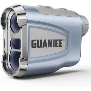 Laser Range Finder with Rechargeable Battery, 600/1000YDS, 6X Magnification, Flag-Lock, Slope