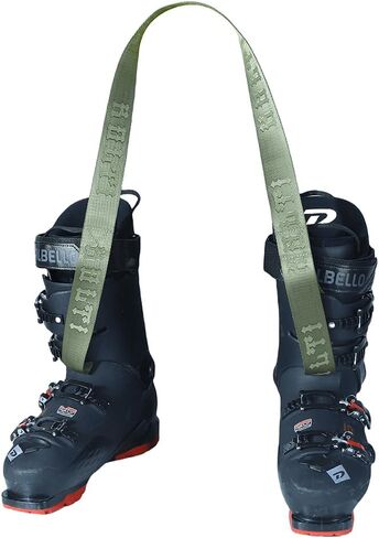 Kolti Ski Boot Carrier Strap, Snowboard Boot Shoulder Sling Tote Leash Also for Ice Skates, Winter Sport Equipment Accessory for Bag, Kit & Gear Pack in Kuwait