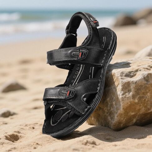 ArcBrothers Men's Sandals Hiking Athletic Sandals Non-slip Water Sandals Comfortable Sport Sandals Open Toe Casual Beach Sandals Mens Open Toe Sandals in Kuwait