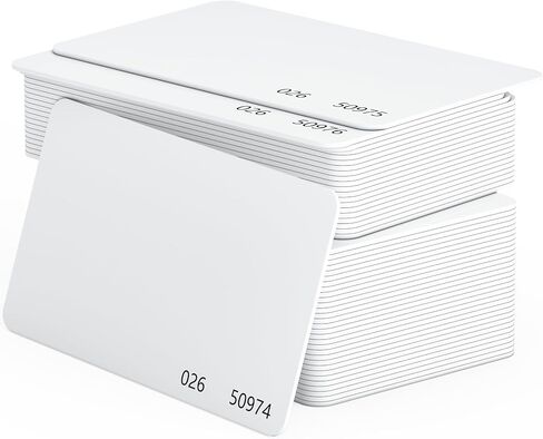 10 قطع - 26 بت بطاقات صدفية Weigand Prox Swipe بسُمك 1.8 مم متوافقة مع قارئات وأنظمة التنسيق ISOProx 1386 1326 H10301. يعمل مع العديد من أنظمة التحكم في الوصول in Kuwait