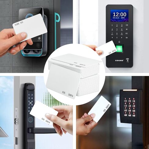 10 قطع - 26 بت بطاقات صدفية Weigand Prox Swipe بسُمك 1.8 مم متوافقة مع قارئات وأنظمة التنسيق ISOProx 1386 1326 H10301. يعمل مع العديد من أنظمة التحكم في الوصول in Kuwait