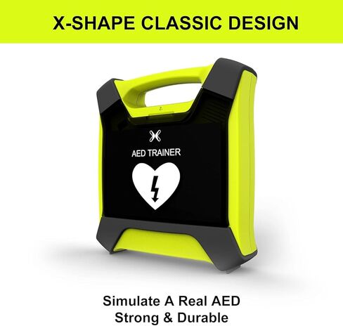 مدرب AED، مجموعة تدريب XFT الاحترافية AED جهاز تدريب CPR، جهاز محاكاة مزيل الرجفان الخارجي التلقائي، للمبتدئين في الإسعافات الأولية (XFT-120G) in Kuwait
