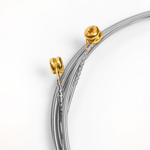 Bass Guitar Strings, Alice Bass String 5 Strings Medium Gauge 45-130 Nickel Alloy Winding String with Nickel-Plated Ball-End for 5 Strings Electric Bass in Kuwait