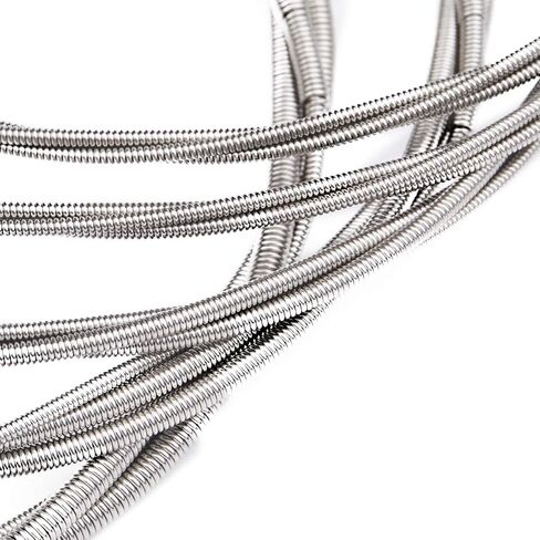 Bass Guitar Strings, Alice Bass String 5 Strings Medium Gauge 45-130 Nickel Alloy Winding String with Nickel-Plated Ball-End for 5 Strings Electric Bass in Kuwait