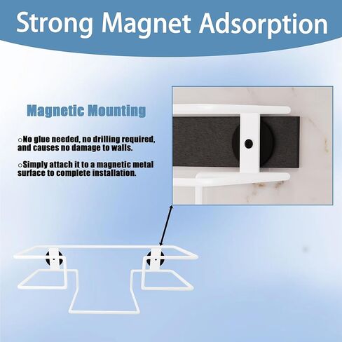 موزع القفازات المغناطيسية يحمل الصناديق، قطعتان من حامل صندوق القفازات المغناطيسي، حامل المناشف الورقية المغناطيسية، حامل صندوق القفازات على الحائط، ورش عمل مكتب ثلاجة المطبخ in Kuwait