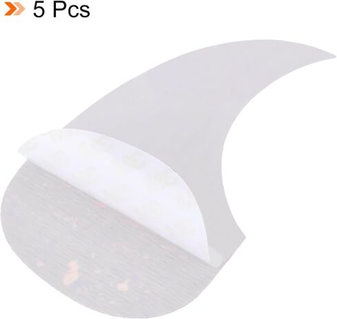 MECCANIXITY 5 Pcs Acoustic Guitar Pickguard Guitar Guard Plate Fit 41 Inch Self Adhesive Right Handed Acoustic-Electric Guitar Parts 99x180mm Water Drop Shape White in Kuwait