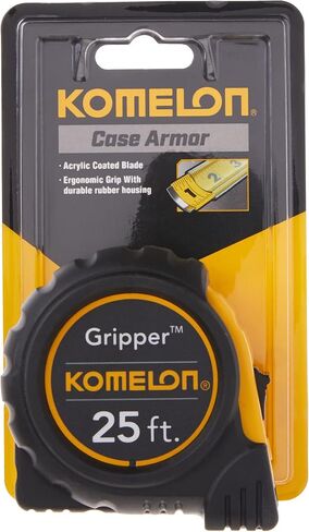 Komelon 5430 Gripper Acrylic Coated Steel Blade 30-Foot by 1-Inch, Black in Kuwait