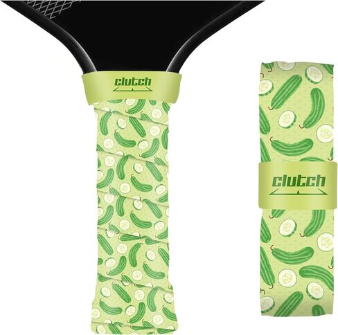 Clutch Sports Apparel Pickleball Paddle Grip Tape 1.0 mm | Anti-Slip Cushion Grip for Pickleball & Tennis Rackets | Adjustable, High-Durability Grip Wrap for Enhanced Control & Comfort in Kuwait
