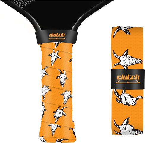 Clutch Sports Apparel Pickleball Paddle Grip Tape 1.0 mm | Anti-Slip Cushion Grip for Pickleball & Tennis Rackets | Adjustable, High-Durability Grip Wrap for Enhanced Control & Comfort in Kuwait