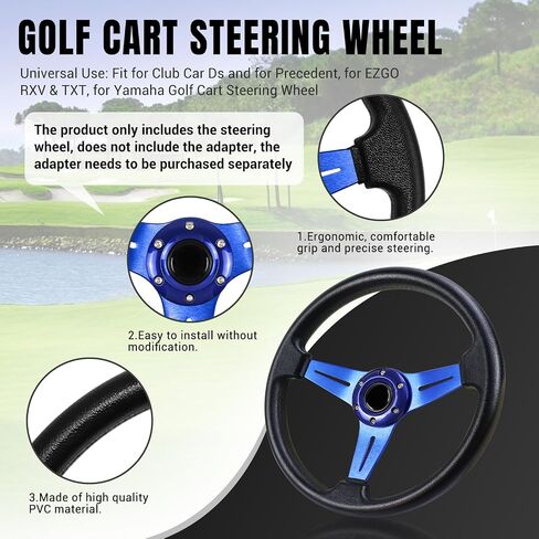 LOSCHEN Golf Cart Steering Wheel 5125D in Kuwait