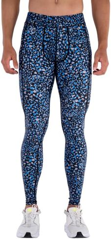 Kapow Meggings Performance Leggings with Pockets & Pad - Padded Mens Compression Leggings with Enhanced Comfort (Pad Taipan, M) in Kuwait