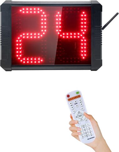 LED Shot Clock Programmable 14/24/30 Seconds Countdown for Basketball Game (GO2D-8R) in Kuwait
