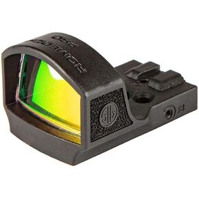 SIG SAUER RomeoZero-Pro 1x30mm Red Dot متين مقاوم للصدمات كامل الحجم مفتوح مسدس رؤية متوافق مع جميع مسدسات SIG SAUER Romeo1 Pro الجاهزة للبصريات