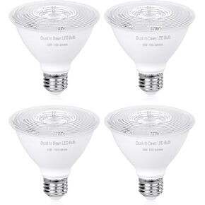 لمبة إضاءة LED ثلاثية الاتجاهات 50 100 150 وات مكافئة، لمبة متوهجة بديلة، لمبة إضاءة A19 5/10/15 وات 3000 كلفن بيضاء ناعمة E26 قاعدة متوسطة، 4 عبوات