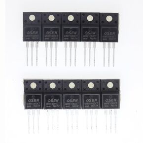 (حزمة من 10) MBRF2045DT (MBRF2045CT MBRF2045 MBR2045) 20A 45V TO220F مقوم الطاقة المغلف بالبلاستيك