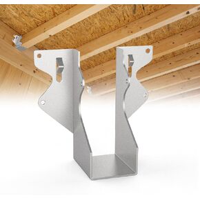 25 PCS 2x6 شماعات الرافعة ، LU26 20 Gauge Gauge Face Mount Moist Hoosers للخشب ، ربطة عنق إعصار لروايات رافتر.