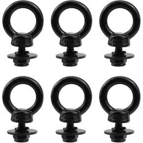 Antrader Lifting Shoulder Eye Bolts,6 Sets Eye Bolts with Nuts M8 Stainless Steel Machinery Shoulder Lifting Eye Bolt Lifting Ring Threaded Eyebolts with Lock Nuts,Lock Washers, Flat Washers in Kuwait