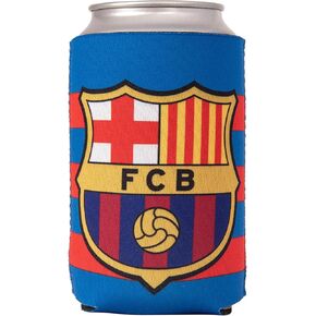 صبار الصحراء FC برشلونة برشلونة يمكن عازل المشروبات برودة كرة القدم فوتبول كرة القدم رغوة حامل المشروبات (تصميم أ)(4)