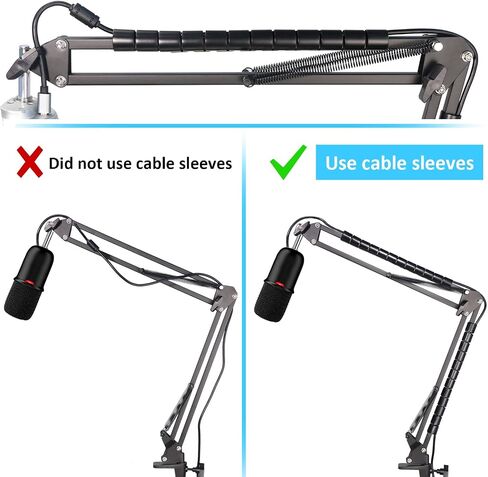 Boom Arm Stand for HyperX SoloCast - Professional Adjustable Scissor Mic Stand Compatible with HyperX SoloCast Microphone by YOUSHARES in Kuwait