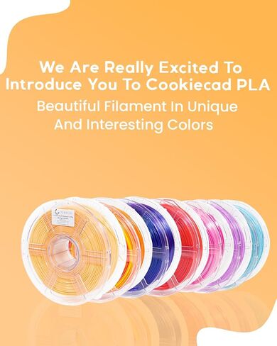 PLA 3D Printer Filament, COOKIECAD Hot Pink PLA Filament, 3D Printer Filament, 1.75mm, 1kg in Kuwait