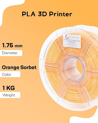 PLA 3D Printer Filament, COOKIECAD Hot Pink PLA Filament, 3D Printer Filament, 1.75mm, 1kg in Kuwait