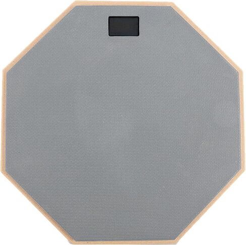 Drum Practice Pad Silent Dumb Drum Pad for Drum Beginners (Orange, 12 Inch) in Saudi Arabia