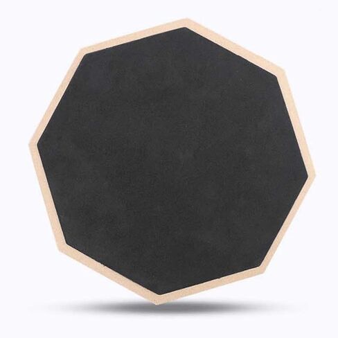 Drum Practice Pad Silent Dumb Drum Pad for Drum Beginners (Orange, 12 Inch) in Saudi Arabia