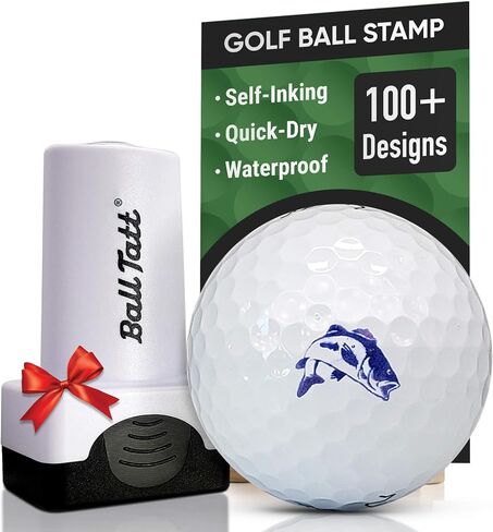 Gator Golf Ball Stamp, Golf Ball Stamper, Self-Inking Golf Ball Stamp Markers, Reusable Golf Ball Marking Tool to Identify Golf Balls, Golfer Gift Golfing Accessories in Saudi Arabia