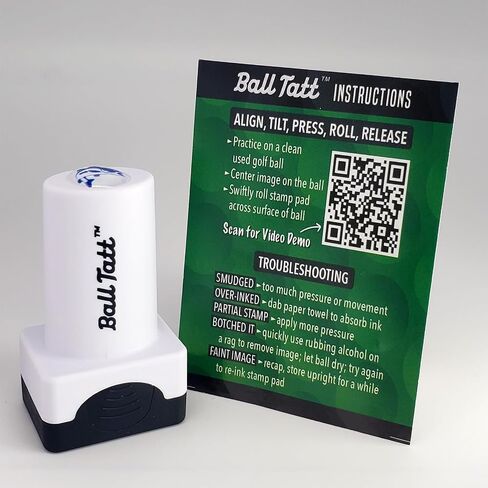 Gator Golf Ball Stamp, Golf Ball Stamper, Self-Inking Golf Ball Stamp Markers, Reusable Golf Ball Marking Tool to Identify Golf Balls, Golfer Gift Golfing Accessories in Saudi Arabia