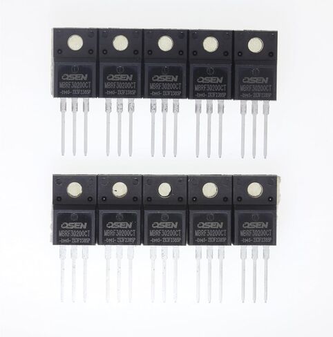 (حزمة من 10) MBRF2045DT (MBRF2045CT MBRF2045 MBR2045) 20A 45V TO220F مقوم الطاقة المغلف بالبلاستيك in Kuwait