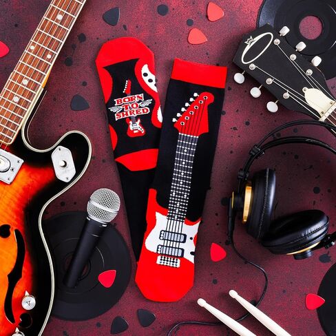 Funny Socks for Book Lovers, Teachers, Gamers, Musicians, and Nerds - Unisex for Men, Women and Teens in Kuwait