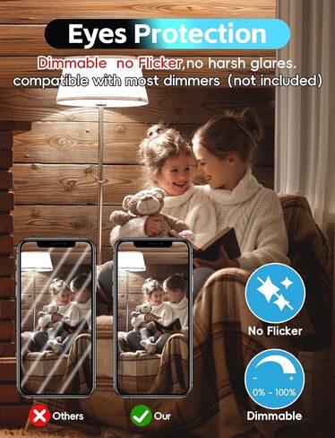Edison Plubs 6W E26 LED LED 60 WATT مكافئ ، مصابيح LED LED خمر CRI90+ ST19 ، مصابيح إضاءة صافية قابلة للضوء ، 2700K أبيض دافئ ناعم 4 in Kuwait