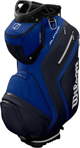 Wilson Staff Alpine Golf Cart Bag - White/Black in Saudi Arabia
