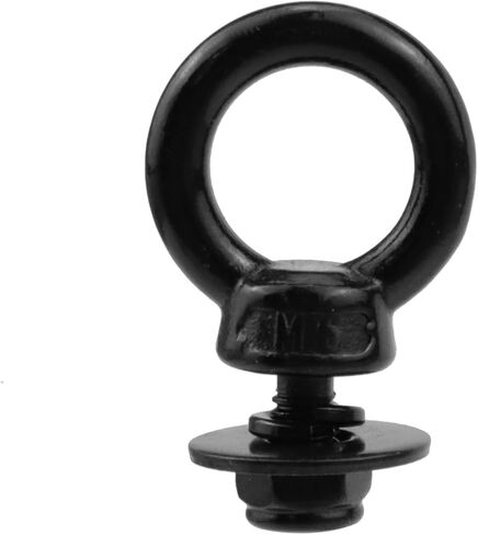 Antrader Lifting Shoulder Eye Bolts,6 Sets Eye Bolts with Nuts M8 Stainless Steel Machinery Shoulder Lifting Eye Bolt Lifting Ring Threaded Eyebolts with Lock Nuts,Lock Washers, Flat Washers in Kuwait