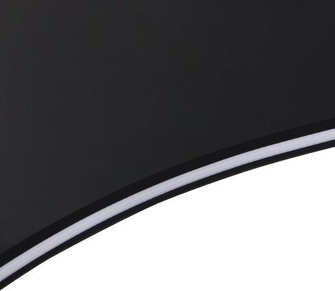 Banworks 1 Ply Tele HS/HH Pickguard 8-Hole Electric Guitar Pickguard Scratch Plate for USA/Mexican Fender Modern Style Standard Tele Telecaster JT/HB-04 Glossy Black in Kuwait