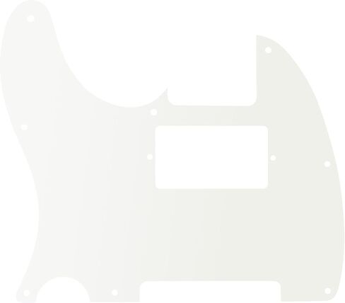 Banworks 1 Ply Tele HS/HH Pickguard 8-Hole Electric Guitar Pickguard Scratch Plate for USA/Mexican Fender Modern Style Standard Tele Telecaster JT/HB-04 Glossy Black in Kuwait