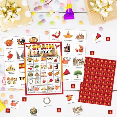 Greek Bingo Games, Greek History Travel Trip Bingo Cards, Retirement Journey Trip Party Bingo, Greek Theme Party Game for Adults Family, Christmas Party Activities, 24 Bingo Sets, A009 in Kuwait
