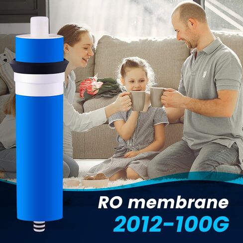 – Membrane for Reverse Osmosis Membrane GPD – Fits Under Sink RO Water Filtration System – Removes Bad Taste and Odor – Membrane Water Filter Replacement (75 GPD, Pack of 1) in Saudi Arabia