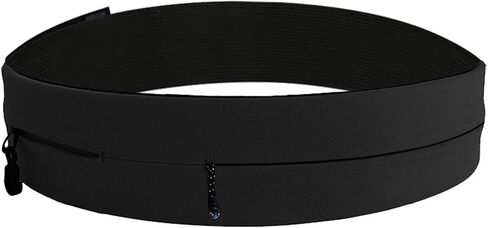 AnsrJ Adjustable Running Belt, Runners Fanny Pack for Women & Men.hidden money belt for travel. Slim Thin Elastic Waistband.Workout Fitness Exercise Gym Phone Holder Belt. in Kuwait