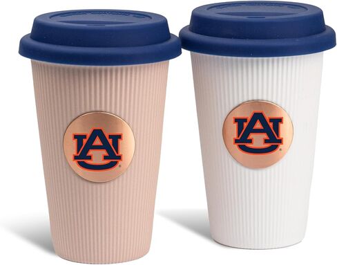 The Memory Company | Licensed NCAA 2-Pack Barista Cups w/Covers in Kuwait