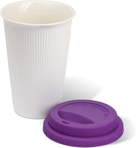 The Memory Company | Licensed NCAA 2-Pack Barista Cups w/Covers in Kuwait
