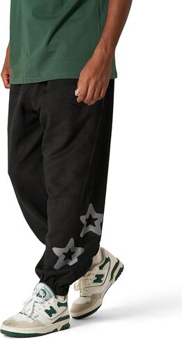 Aelfric Eden للرجال Sweatpants Star الرباط السراويل السراويل غير الرسمية للركض مع جيوب in Kuwait