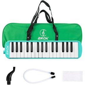 32 Keys Melodica Keyboard Instrument Air Piano Soprano Harmonica with Carrying Bag for Beginners Adults Gift Purple in Kuwait