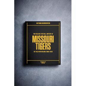 Signature gifts Personalized College Football Newspaper History Book, A3 Large Deluxe Hardcover - College Football Fan, Alumni, Students Keepsake Gift