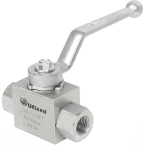 3 Way 1/2 "ارتفاع ضغط صمام الكرة الهيدروليكي صمام غسالة الكرة 7250 PSI 1/2 بوصة صمام الكرة DN10 مع استبدال المقبض