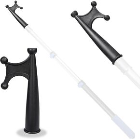 Lineslife Boat Hooks Floating for Docking Telescoping, 8ft/12ft Extend Boat Push Hook Pole, Lightweight, Aluminum, Non-Slip